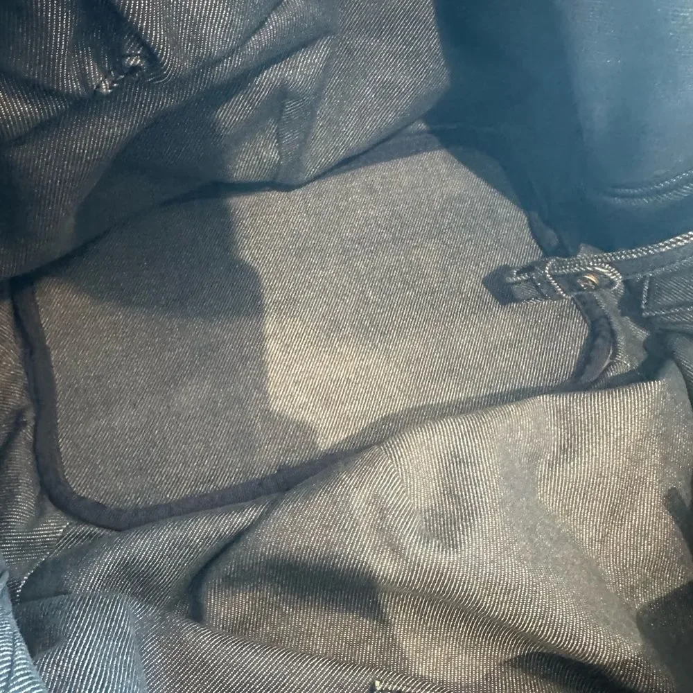 Celine Blue and Brown Monogram Tote